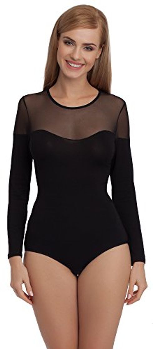 Social Merry Style Body Mujer Sexy Mangas Largas Ropa Lencería BD106