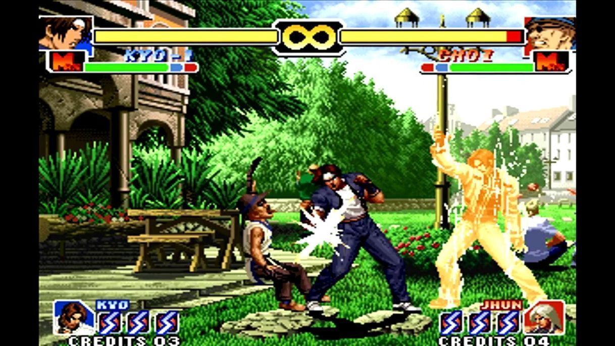 Videogame The King of Figthers 99