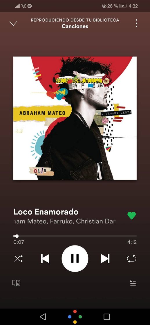 Canción Loco Enamorado