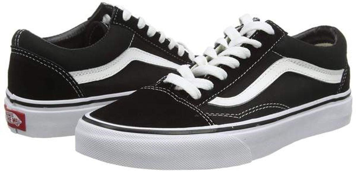 Product Vans Old Skool, Zapatillas Unisex Adulto, Negro