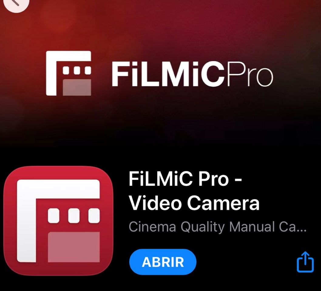 App FiLMiC Pro