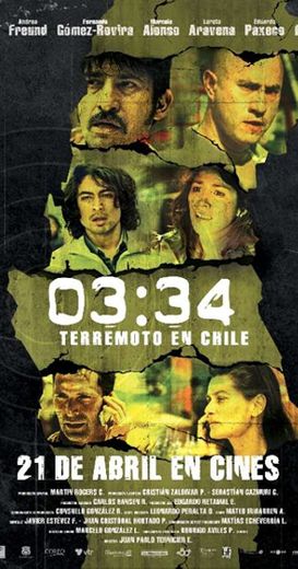 03:34: Earthquake in Chile