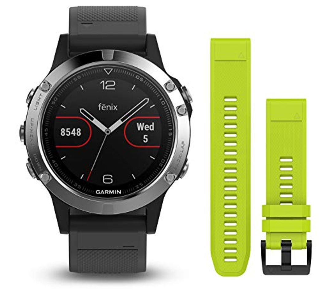 Fashion Garmin Fenix 5S - Reloj multideporte, con GPS y medidor de frecuencia