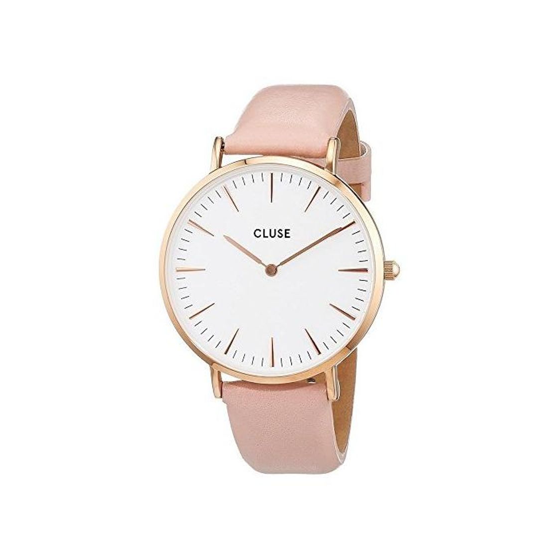 Social Cluse Reloj Analógico de Cuarzo para Mujer con Correa de Cuero – CL18014