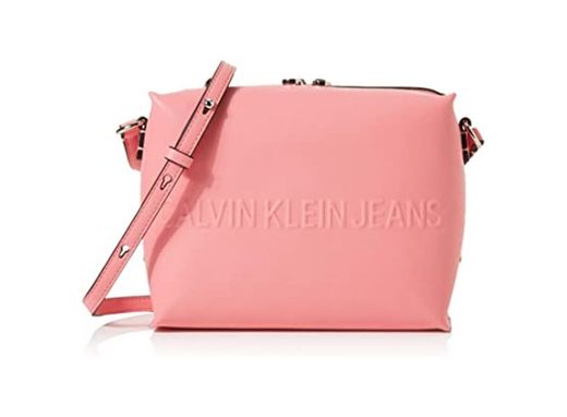 Calvin Klein - Box Camera Bag, Bolsas para portátil Mujer, Rosa