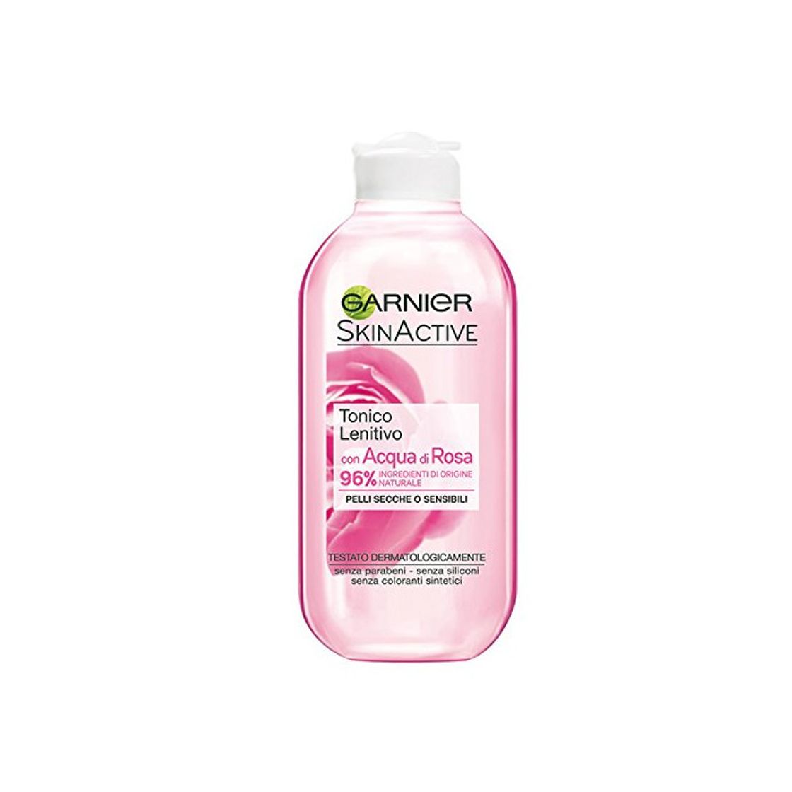 Belleza Garnier Skinactive tonico lenitivo con acqua di rosa