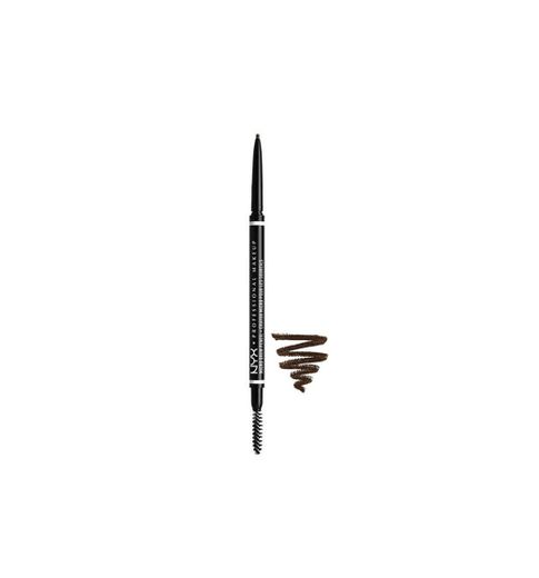 NYX Professional Makeup Lápiz de cejas adecuadas Micro Brow Pencil, Dos lados