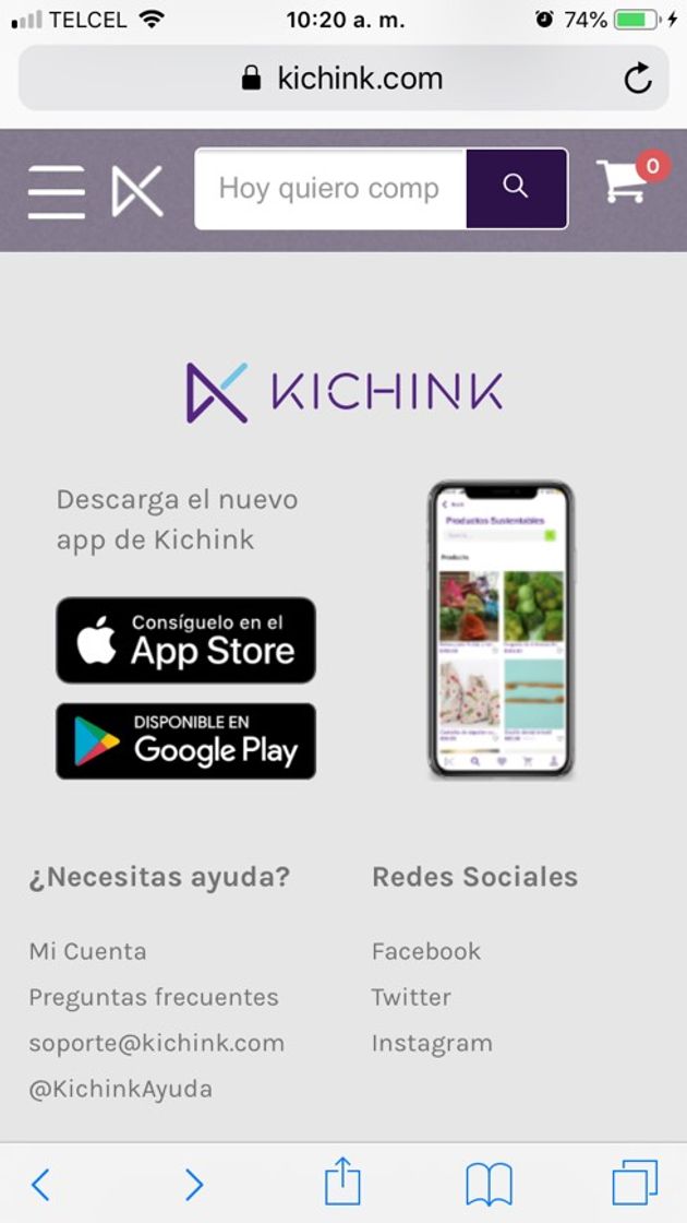 App Es una app para vender o comprar productos