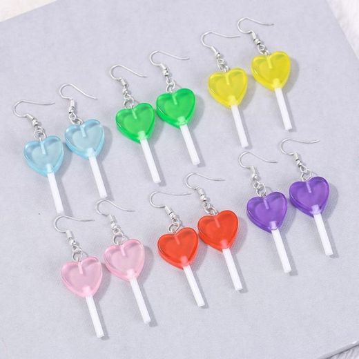 Plain lollipop earrings – AESTHENTIALS