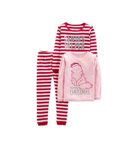 Simple Joys by Carter's - Pijama - para niña multicolor Red Stripe