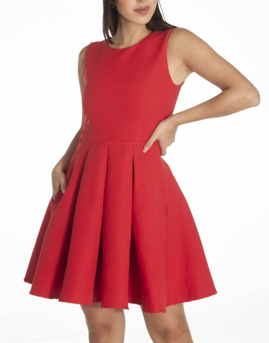 Moda Vestido Rojo 

