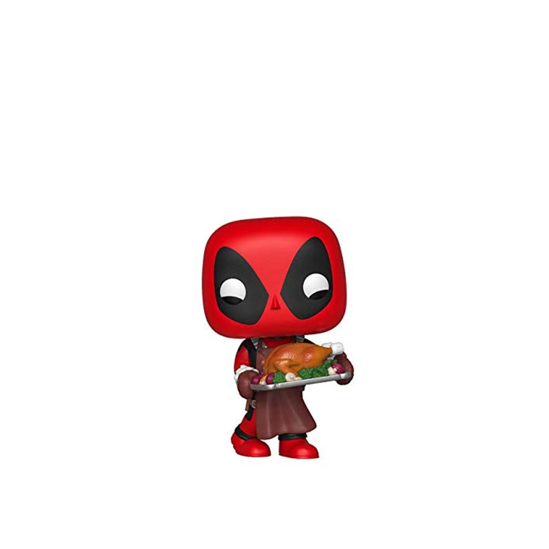 Social Funko Pop Bobble Vinyle Marvel: Holiday-Deadpool Figura Coleccionable, Multicolor