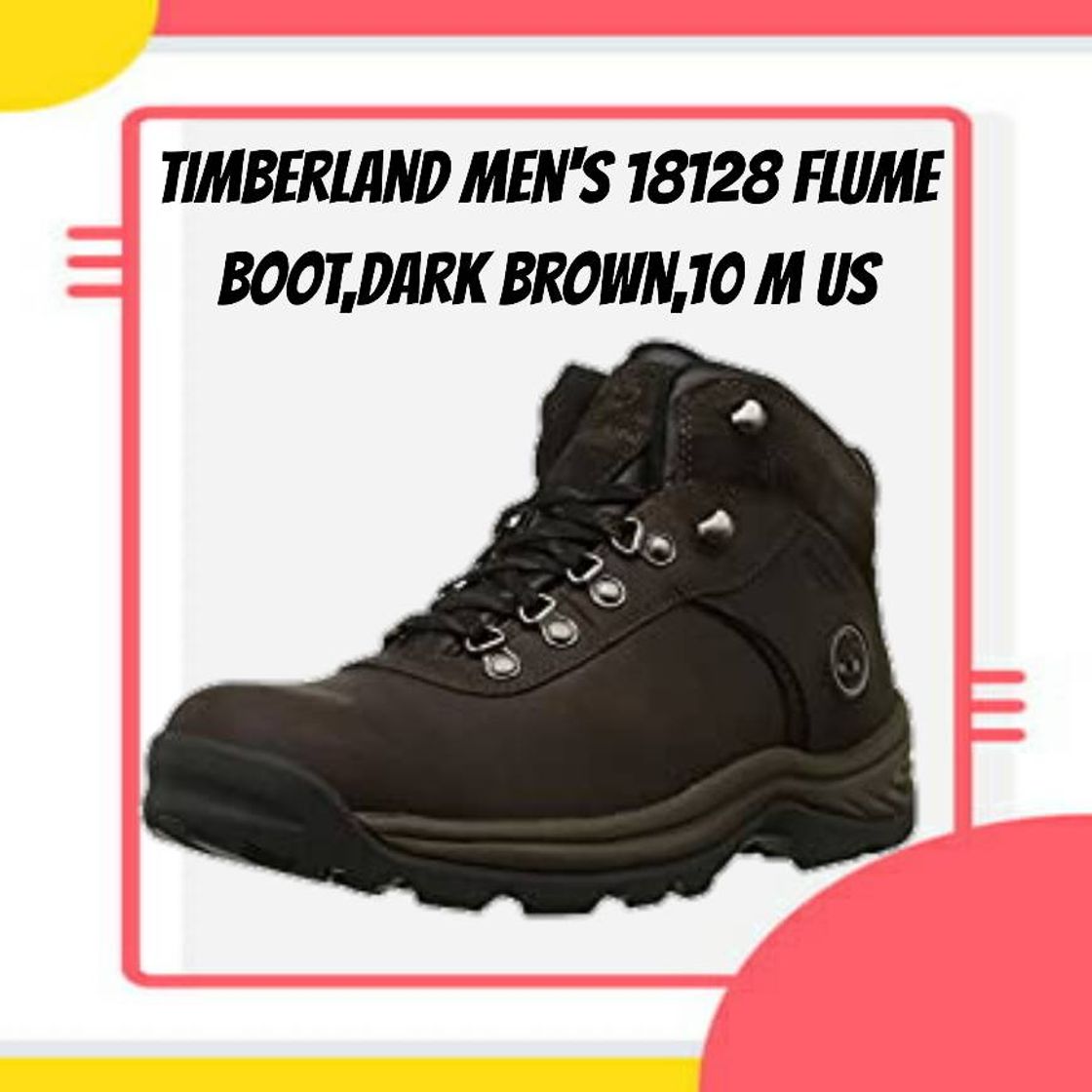 Fashion Timberland Men's 18128 Flume Boot,Dark Brown,10 M US