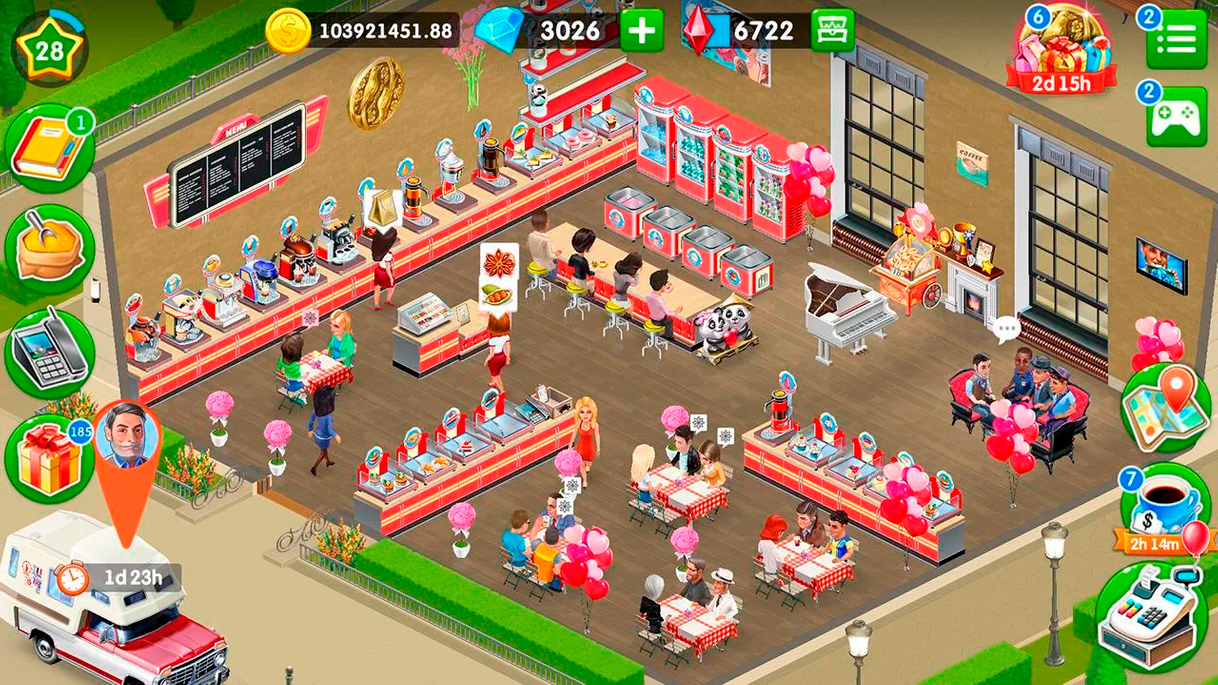 App My Cafe — Restaurant game