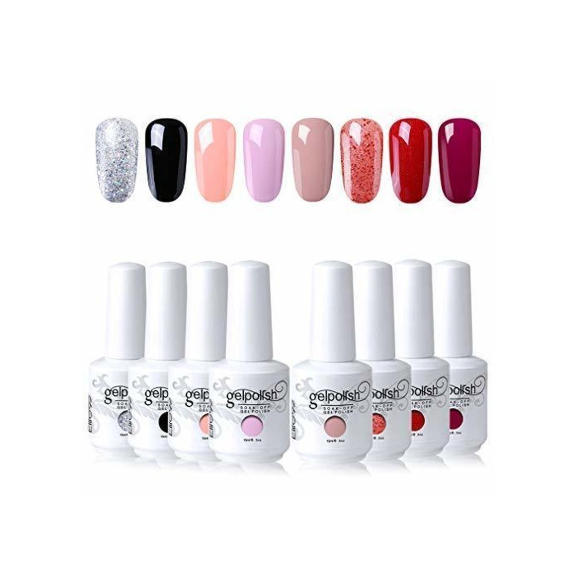 Social Elite99 Esmaltes Semipermanentes de Uñas en Gel UV LED