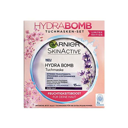 Garnier Hydra Bomb Toalla Máscaras Set