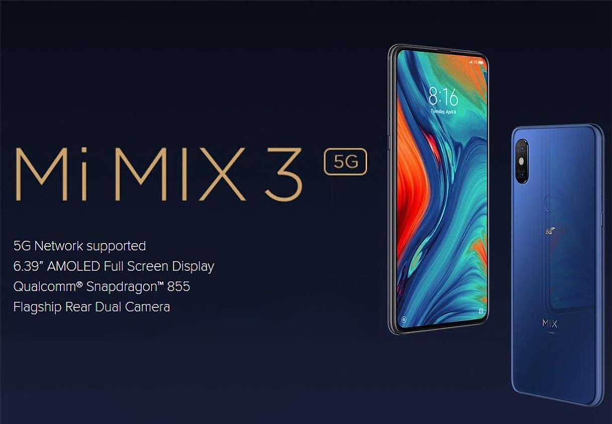 Moda Xiaomi mi mix 3 5g