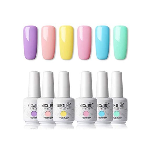 ROSALIND 15ml Esmaltes Semipermanentes de Uñas en Gel UV LED