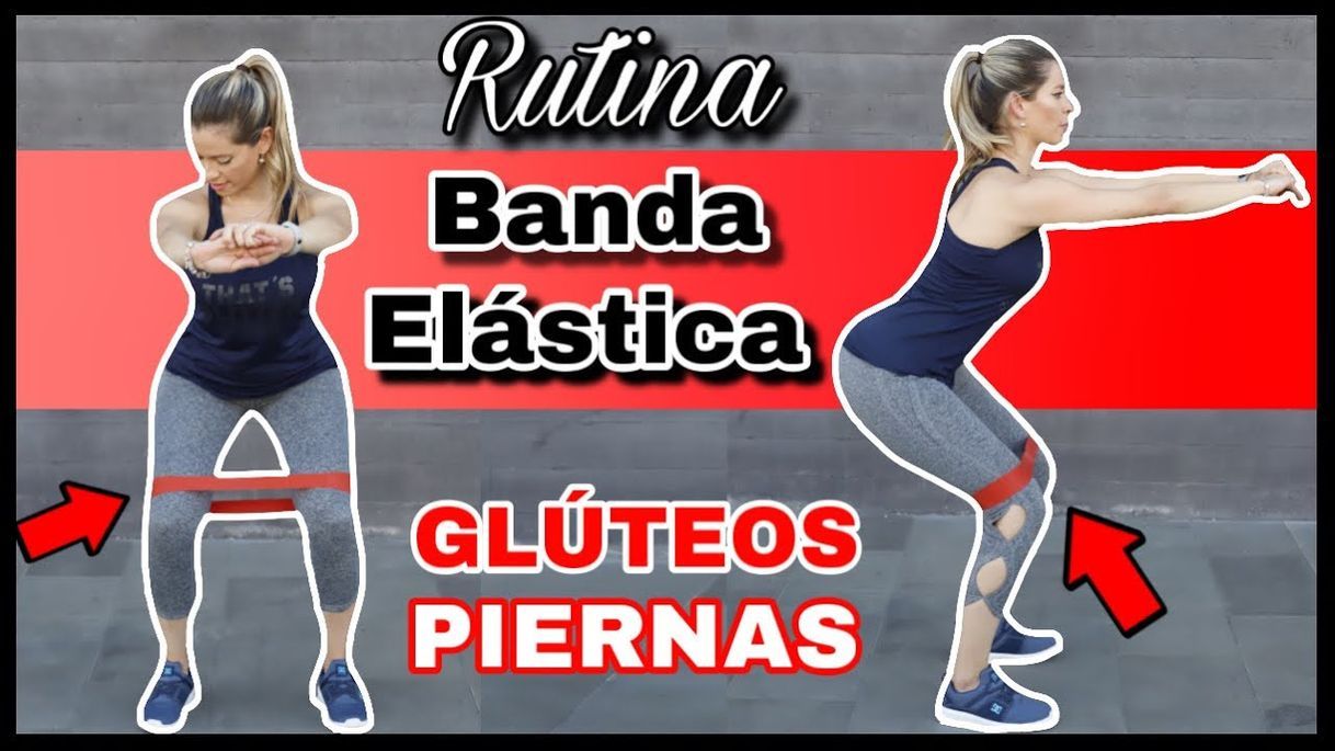Social EJERCICIOS CON BANDA ELÁSTICA PARA GLÚTEOS Y PIERNAS ...