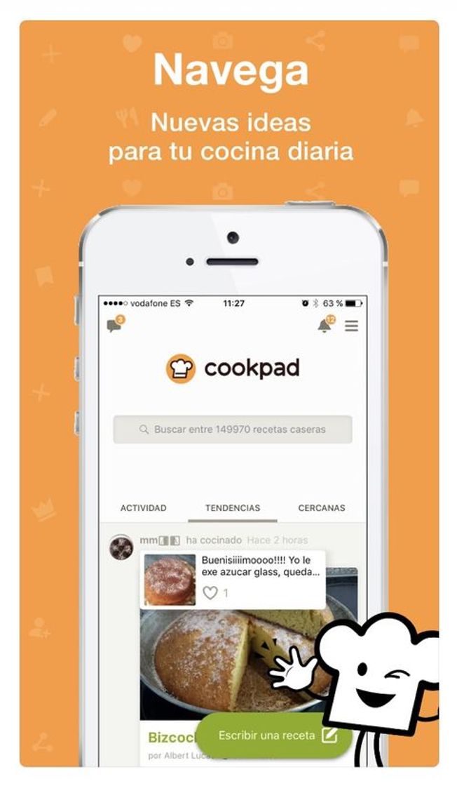 Apps App de recetas fáciles de hacer en casa 