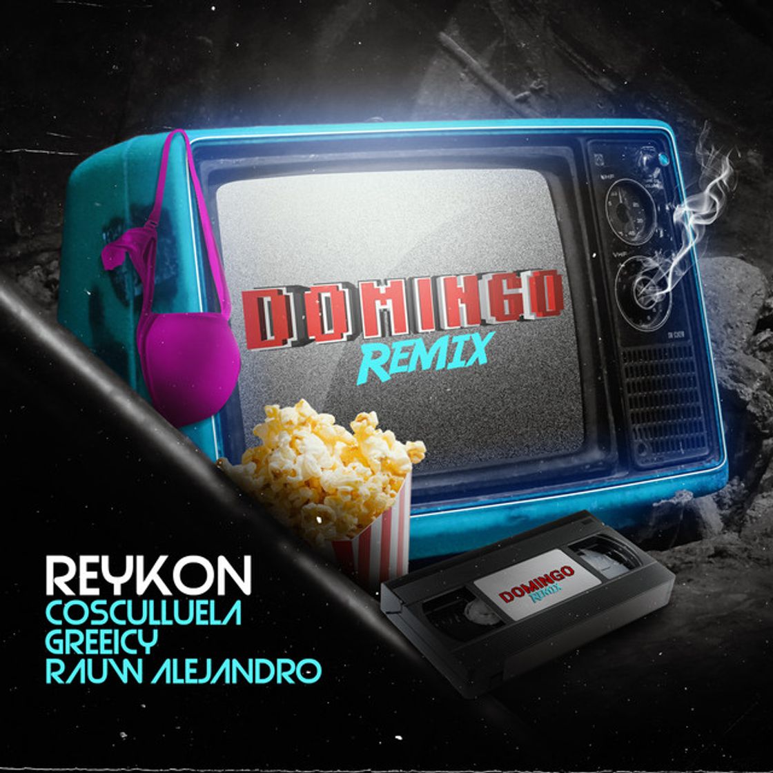 Music Domingo (Reykon, Cosculluela, Greeicy & Rauw Alejandro) - Remix