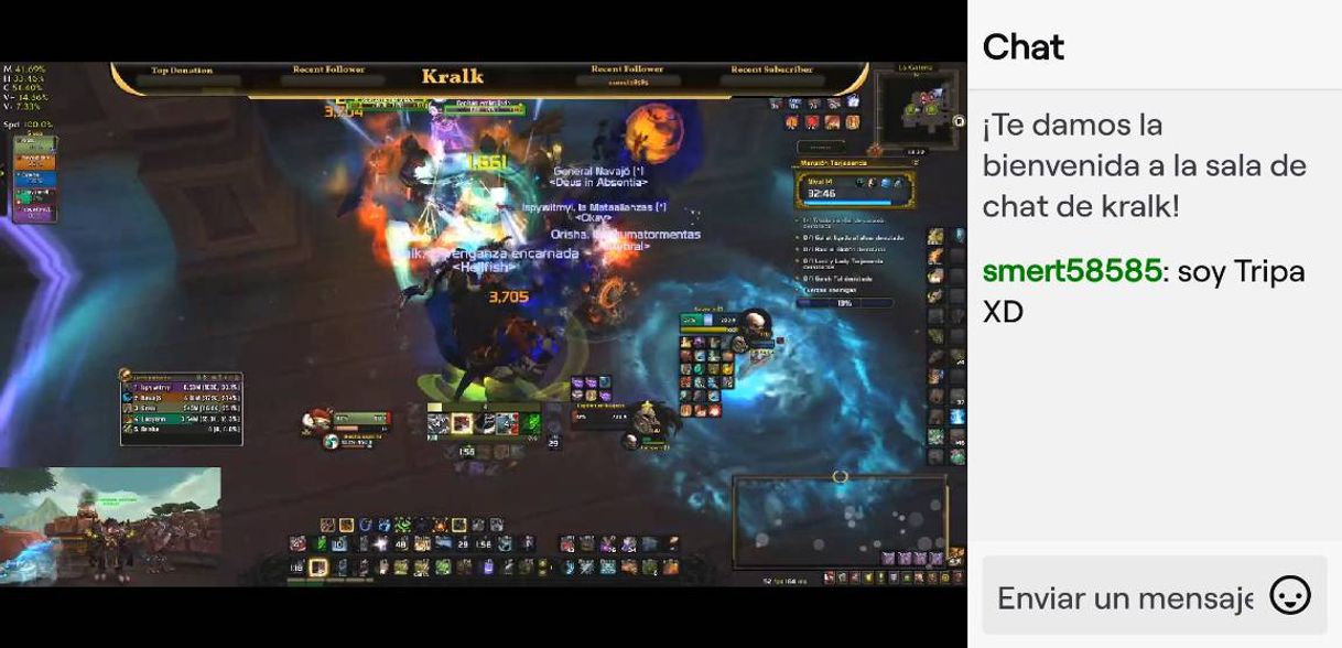 Streamer Kralk en Twitch