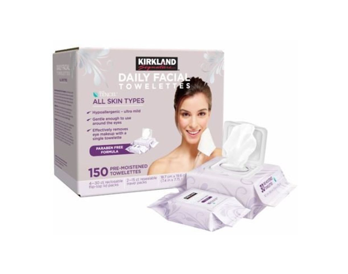 Producto Kirkland Signature Daily Facial Towelettes 150 pre