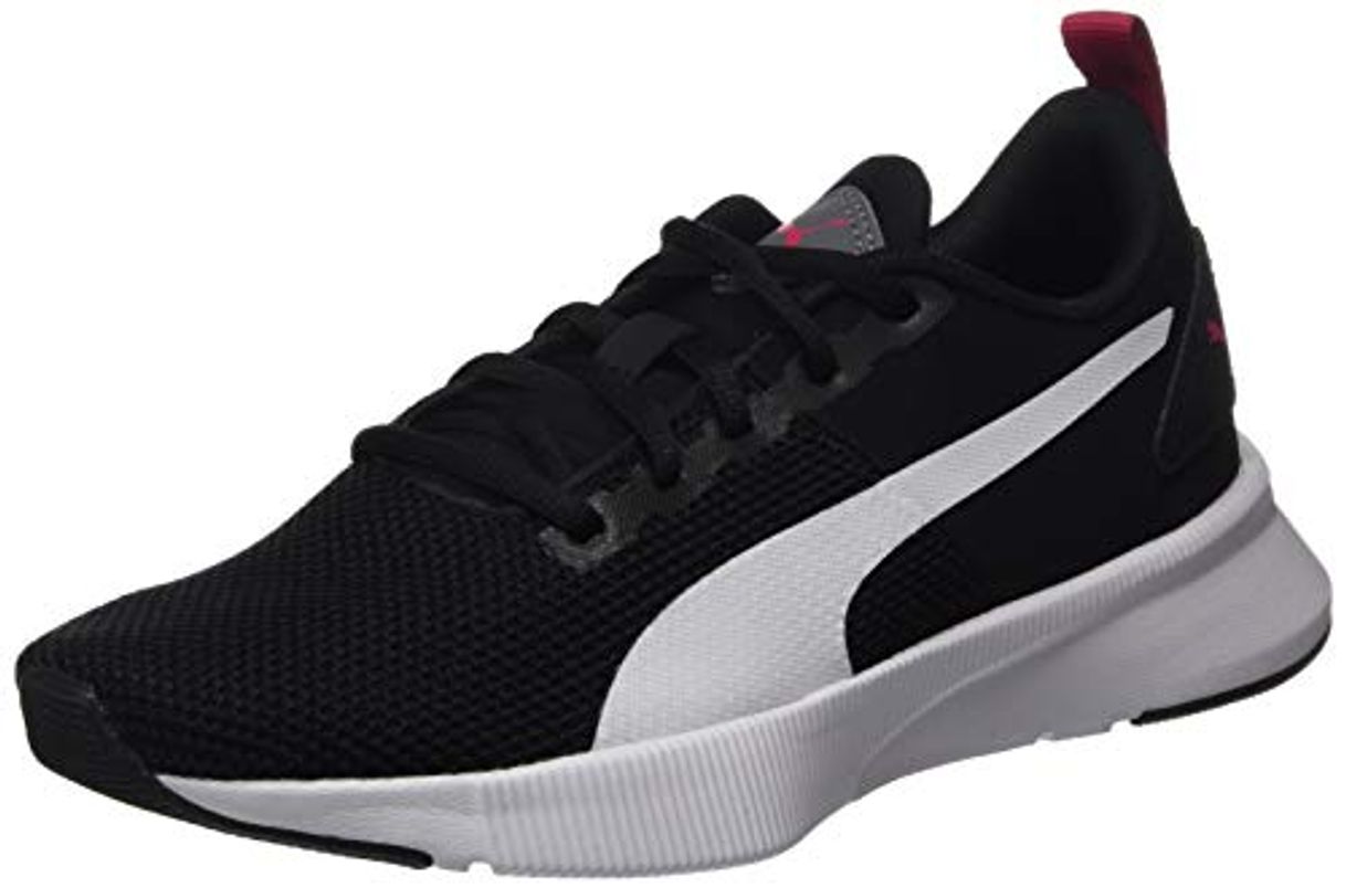 Moda PUMA Flyer Runner JR, Zapatillas Unisex niños, Negro Black White