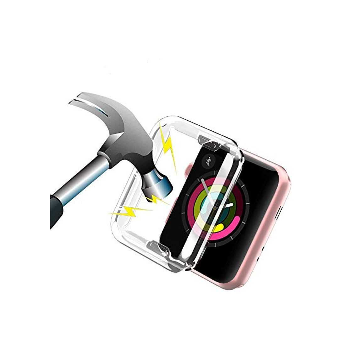 Products Funda Reloj Apple Watch 38mm Transparente,Apple Watch Series 3 Funda Protector de