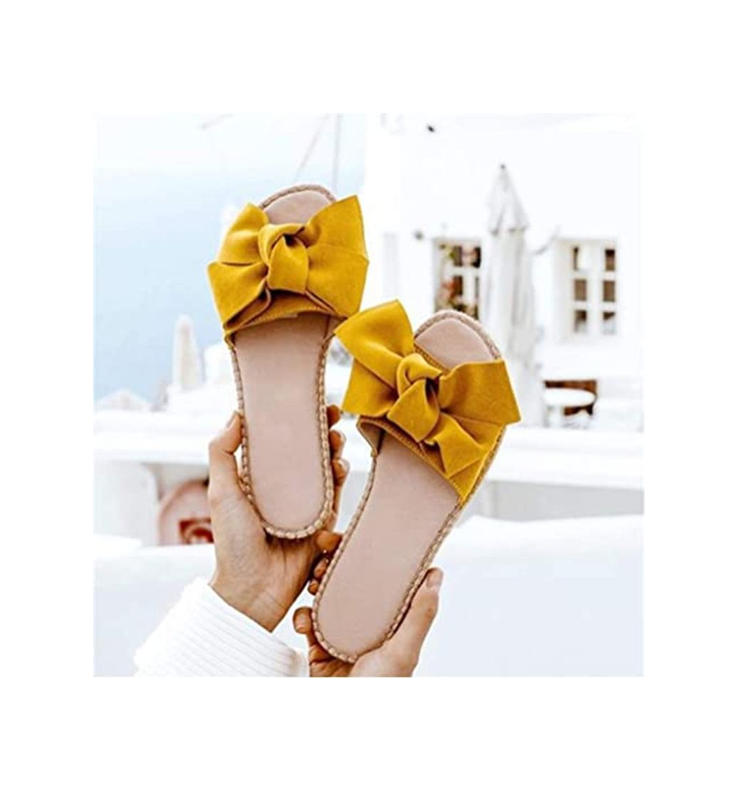 Social Sandalias Mujer Verano Planas Piel Chanclas Punta Abierta Plataformas Bajo Zapato De Playa Piscina Al Aire Libre Moda Fiesta Bohemias Rosa 39