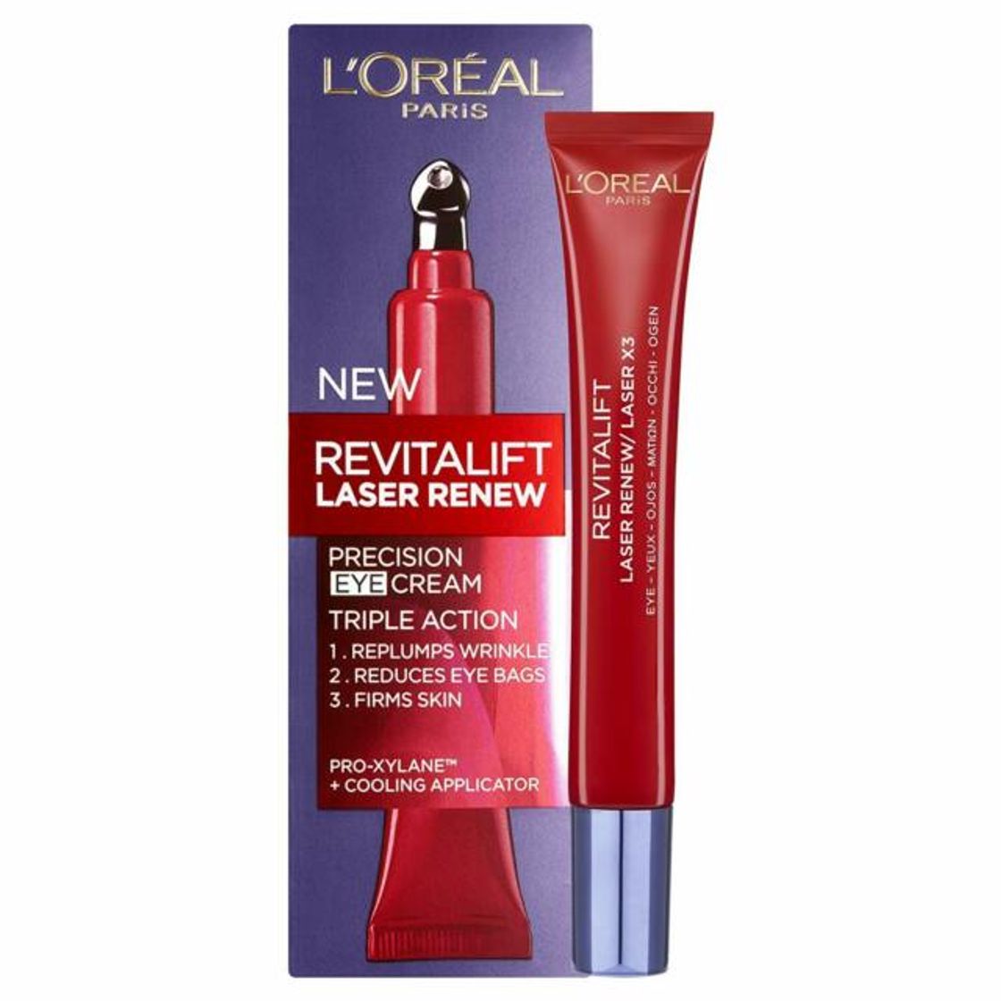 Moda L 'oral Revitalift Laser renovar precisión Eye 15 ml