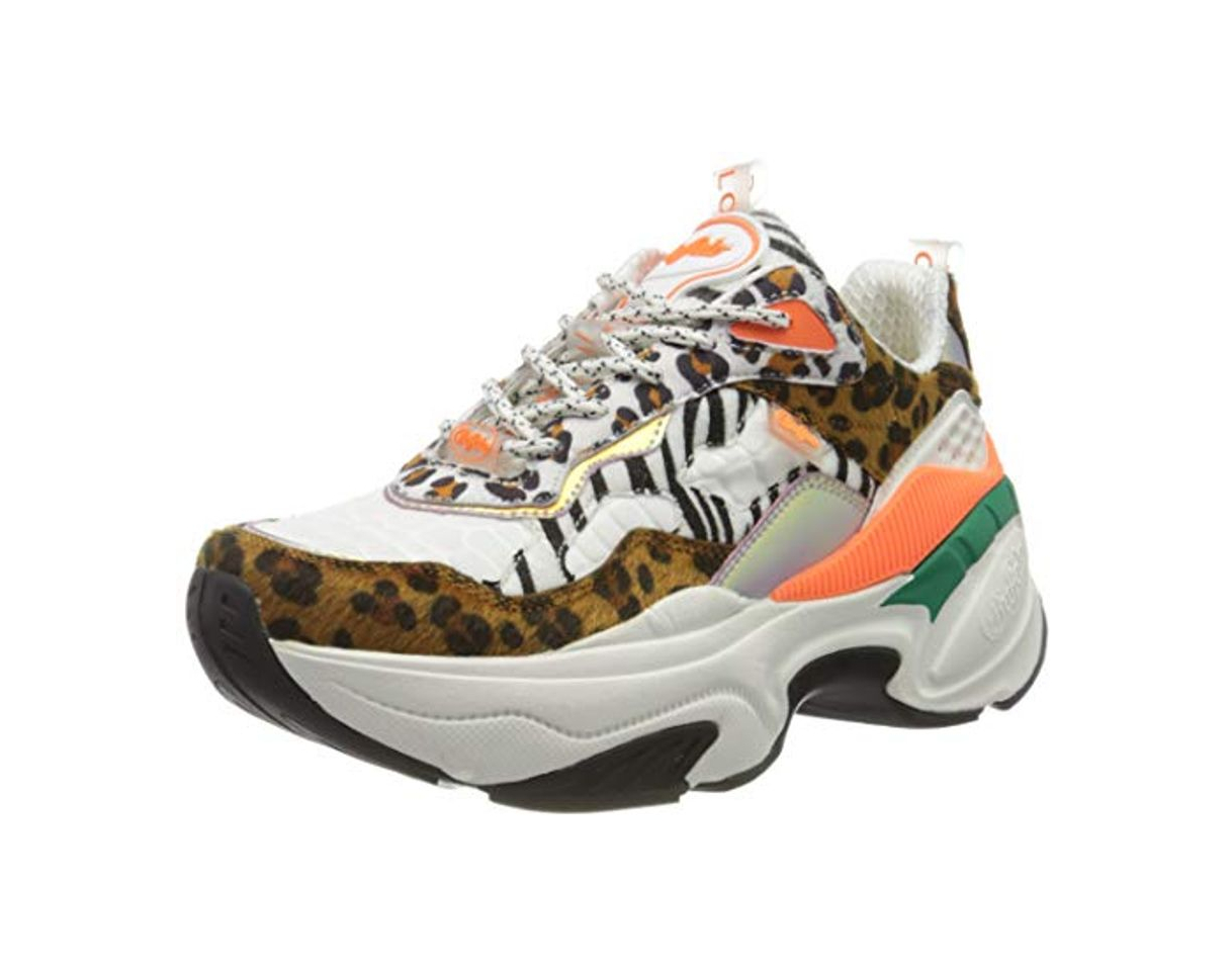Social Buffalo Fierce P1, Zapatillas Altas para Mujer, Multicolor