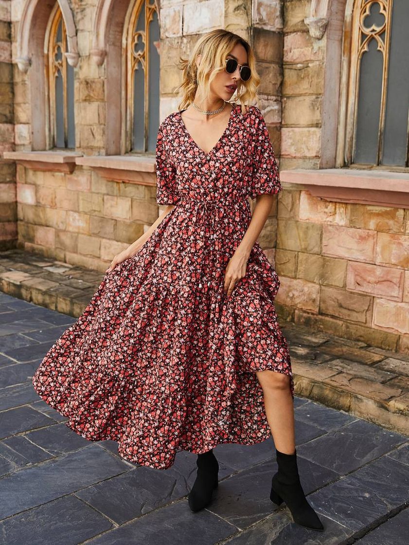 Fashion Vestido floral