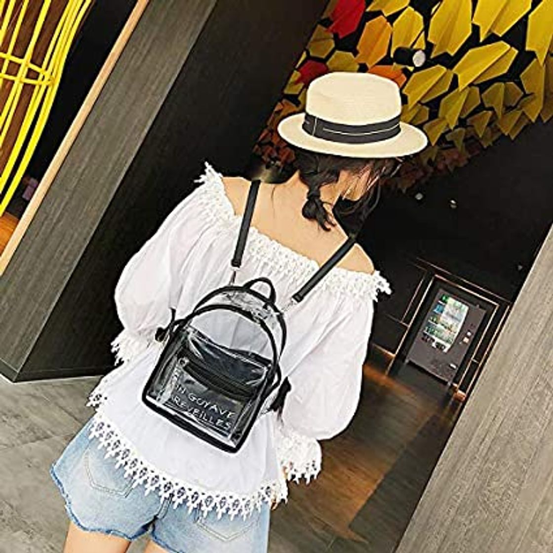 Social OneMoreT - Mochilas transparentes para mujer