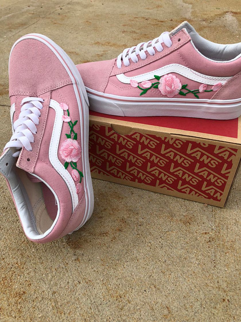 Fashion Vans Tory - Zapatillas de lona para niña, Rosa