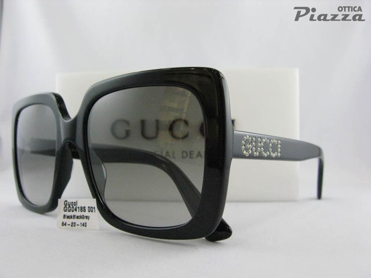 Moda Gucci OCCHIALE GG0418S-001 BLACK NERO