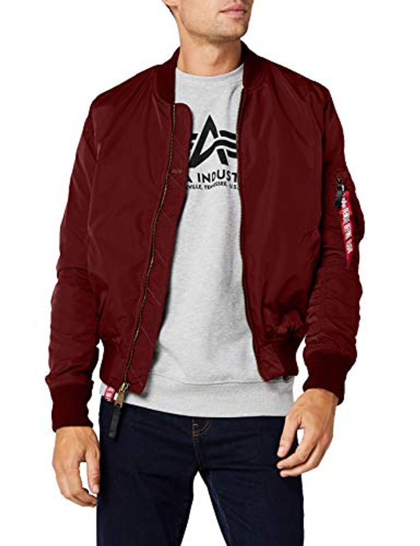 Place ALPHA INDUSTRIES 100101-184-L Chaqueta, Rojo