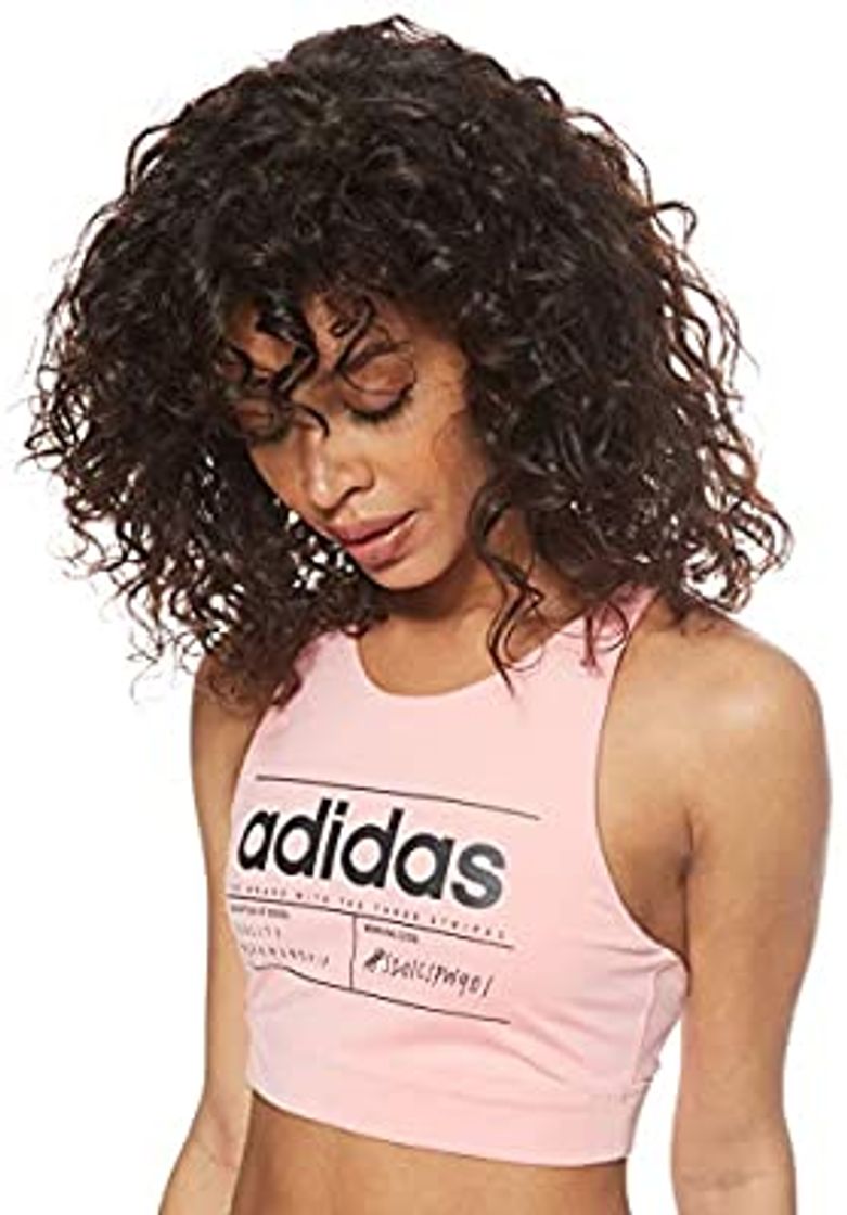 Fashion adidas W BB Bra Top Sujetador Deportivo, Mujer, rosglo