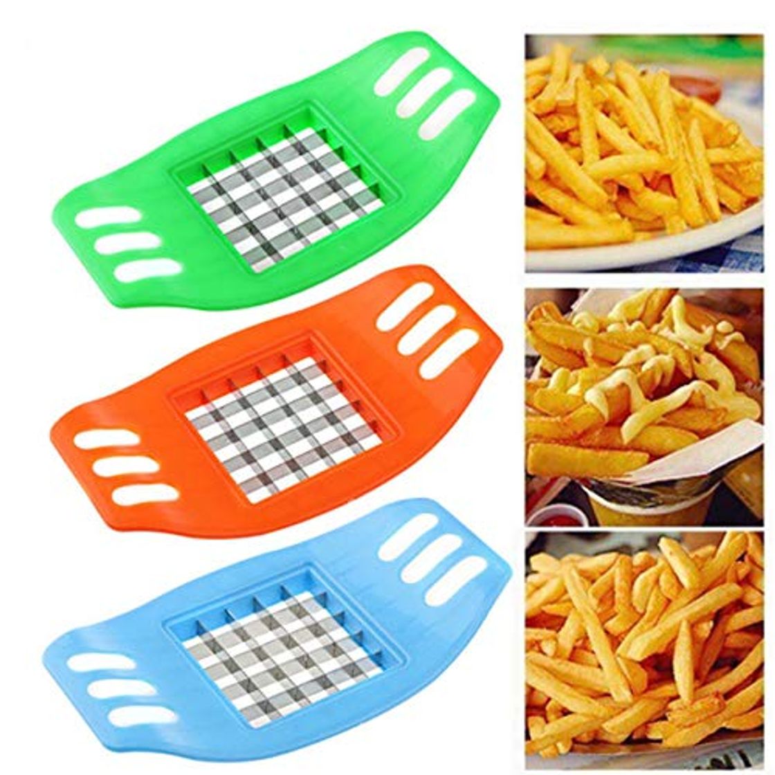 Producto Práctico Cortador de Cortador de Patatas Papas Fritas Chopper Patatas Cortar el Hogar Gadgets de Cocina Vegetales de Cocina Herramientas Útiles