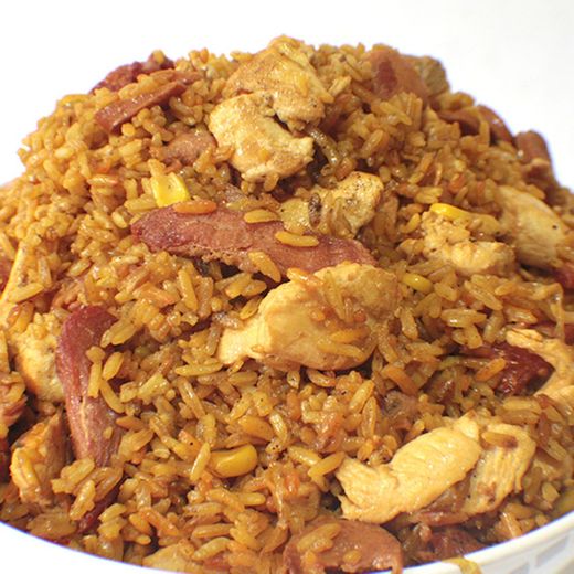 Arroz ranchero con costilla