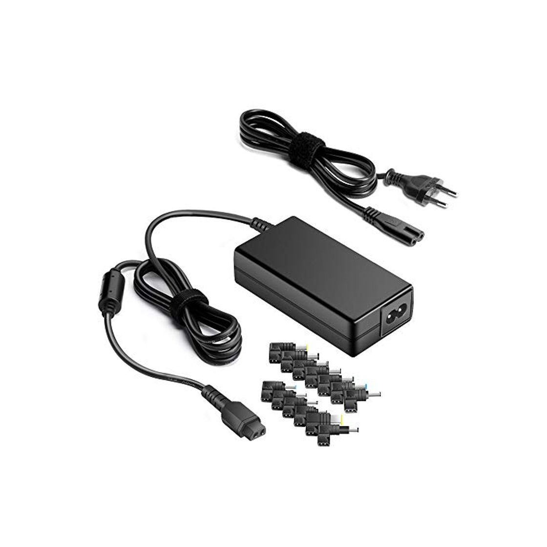 Producto HKY 19~20V 65W Adaptador Cargador Universal con 13 Conexiones para Computadora portátil HP ASUS Acer DELL Lenovo Samsung Medion AKOYA MSI CHUWI Harman Kardon Onyx 1 2 3 4 5