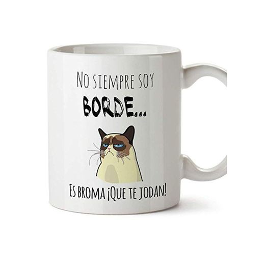 MUGFFINS Taza Graciosa - No Siempre Soy Borde