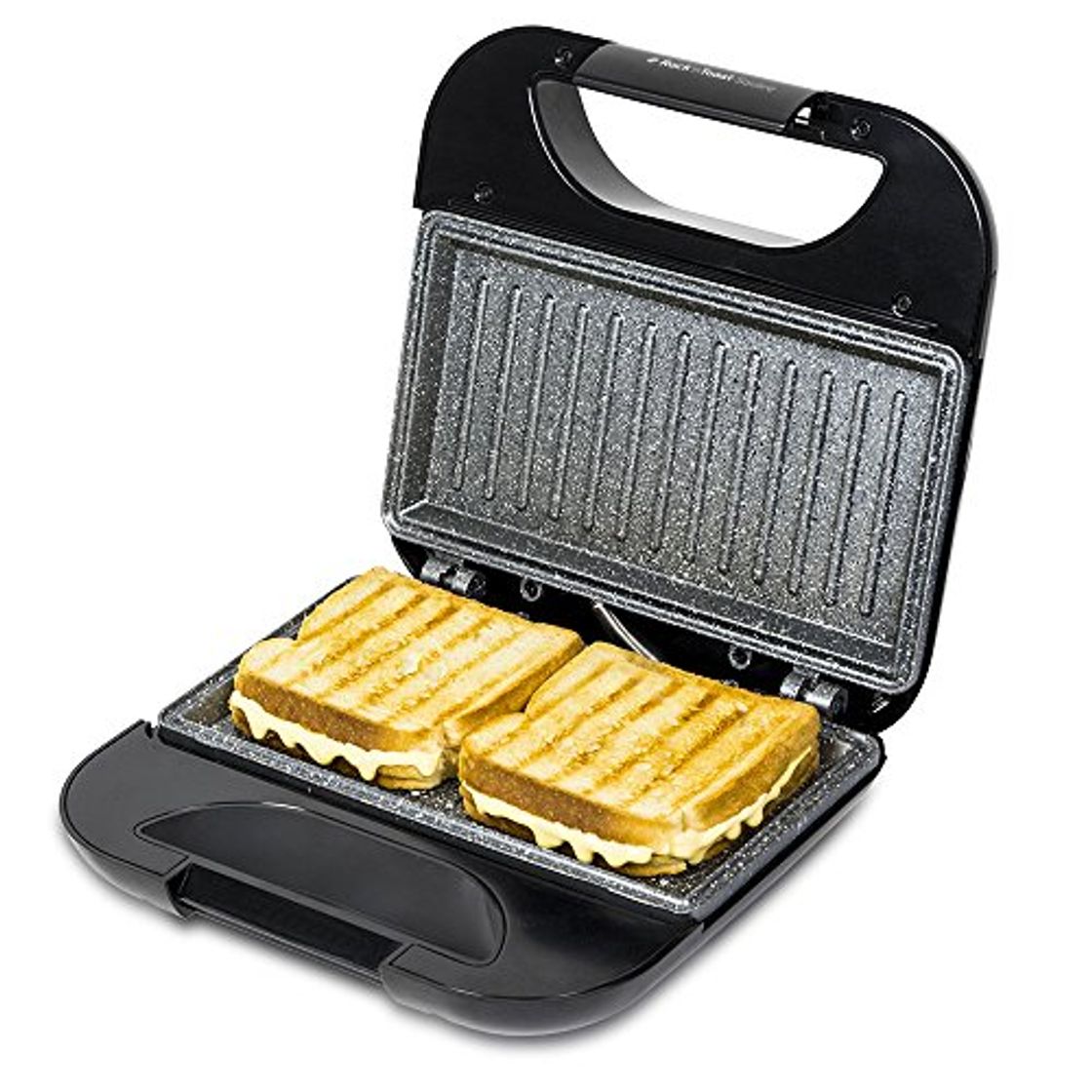 Social Cecotec Sandwichera Rock'nToast Square. Revestimiento Antiadherente RockStone