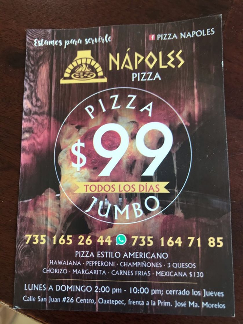 Restaurants Pizza Nápoles