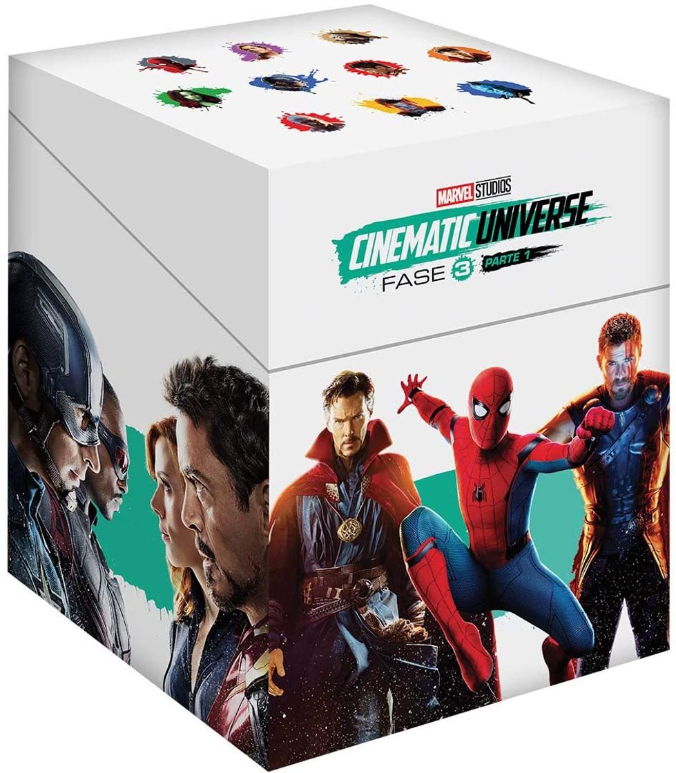 Movie Paquete Marvel Fase 3 Parte 1 - BR [Blu-ray]