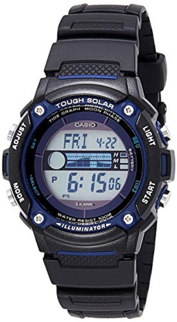 Moda Casio Reloj de Pulsera W-S210H-1AVEF