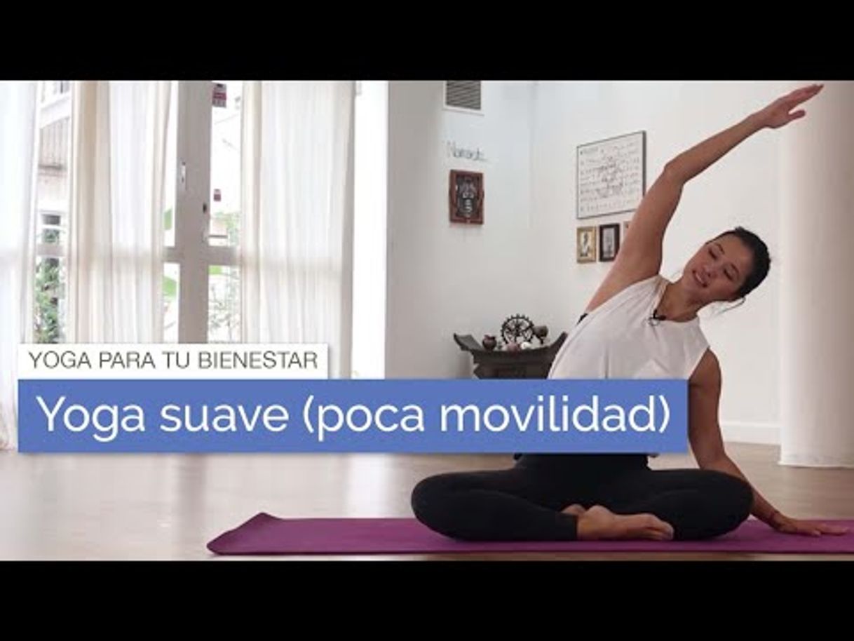 Social Yoga suave para personas con poca movilidad - YouTube