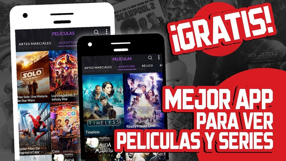 Apps App para ver series y pelis gratis 