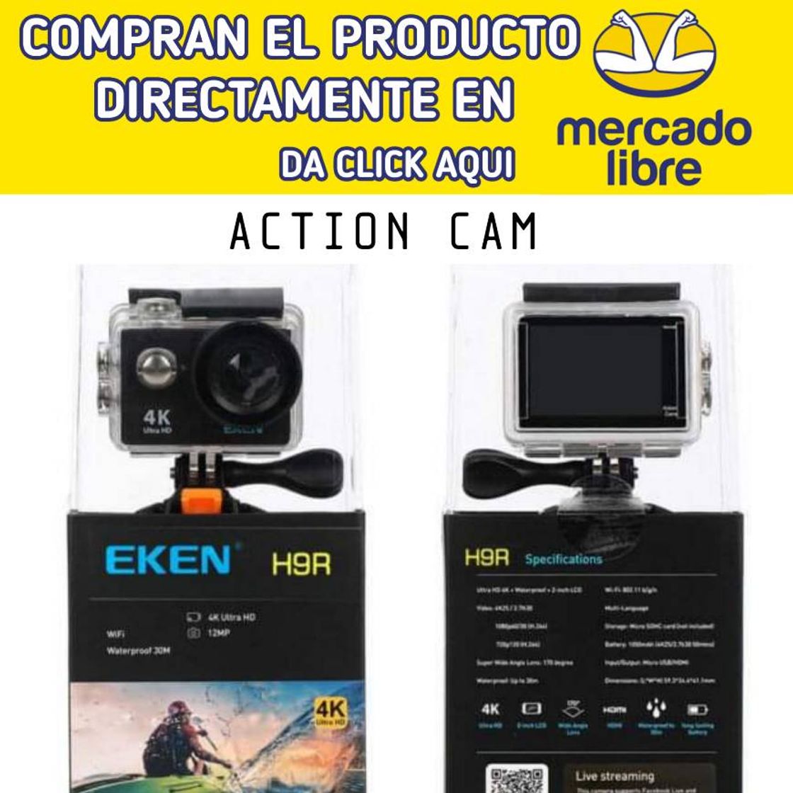 Product Action Cam EKEN H9R