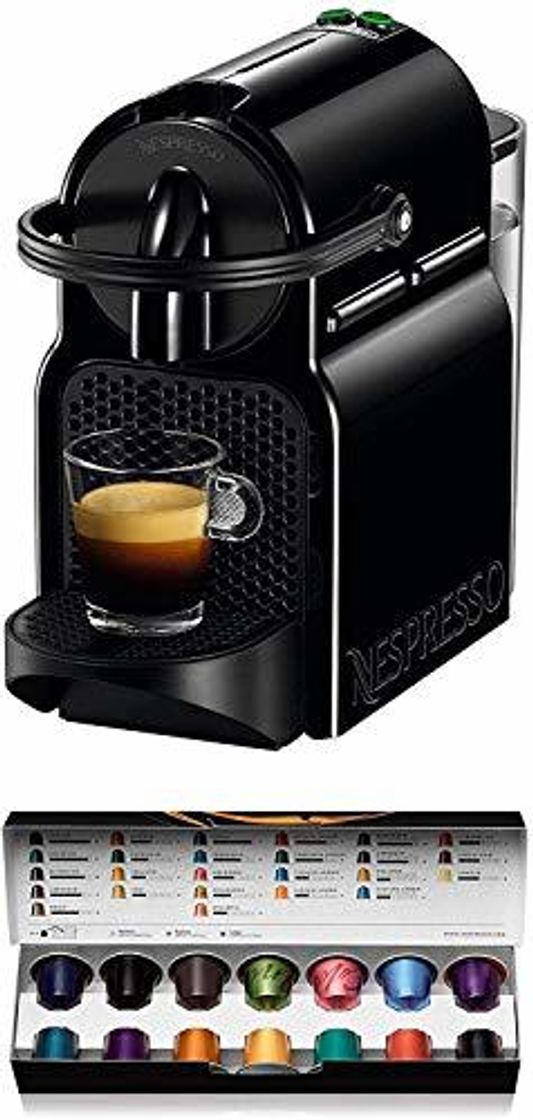 Social Nespresso De'Longhi Inissia EN80.B - Cafetera monodosis de cápsulas Nespresso